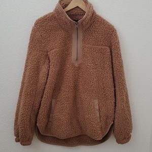 Abercombie & Fitch Soft AF Sherpa SZ L